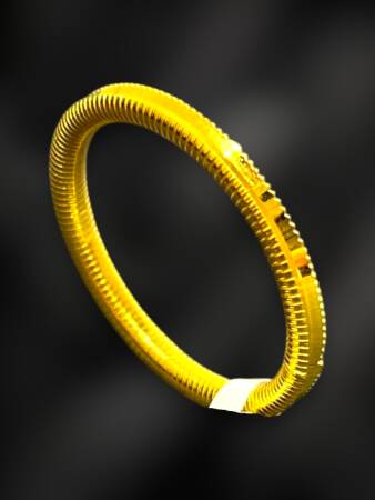 14 Ayar Altın Ajda Alyans - 3