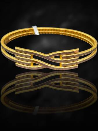 14 Ayar Altın Ajda Kelepçe - 3