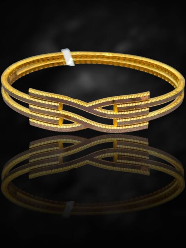 14 Ayar Altın Ajda Kelepçe - 3