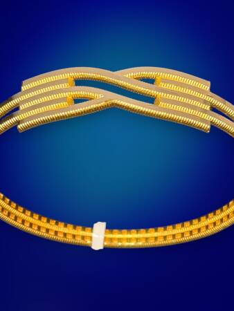 14 Ayar Altın Ajda Kelepçe - 2