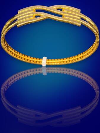 14 Ayar Altın Ajda Kelepçe - 4