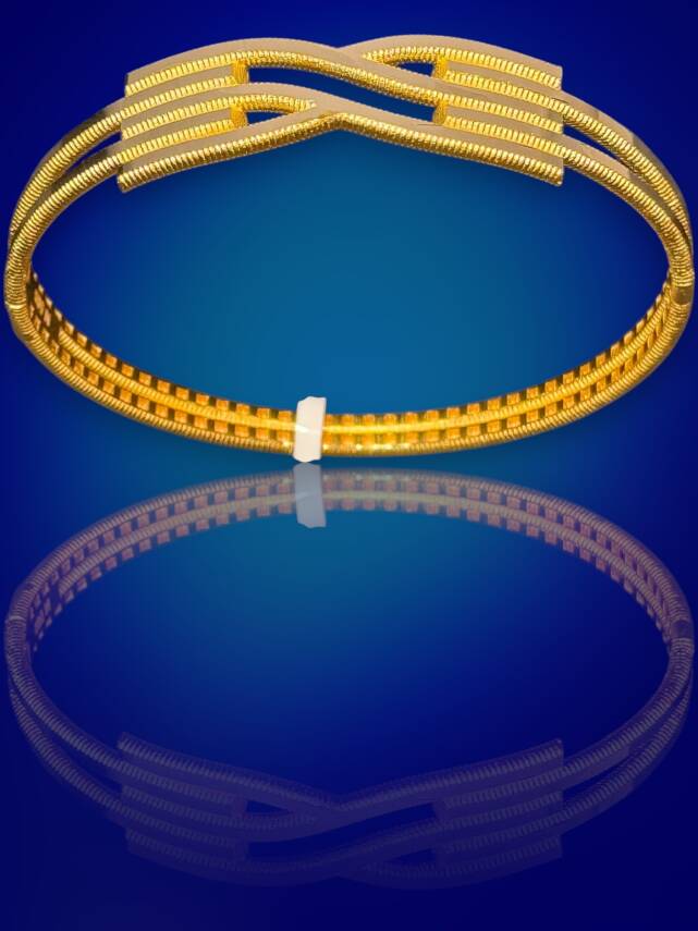 14 Ayar Altın Ajda Kelepçe - 4