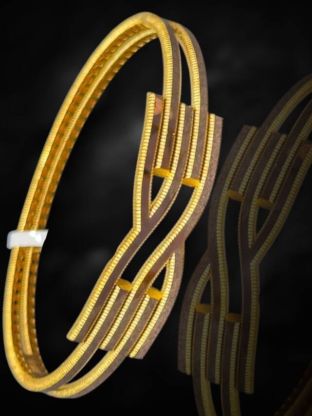 14 Ayar Altın Ajda Kelepçe - 1