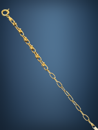 14 Ayar Altın Ataç Bileklik - 3