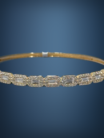 14 Ayar Altın Baget Kelepçe - 2