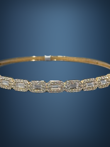 14 Ayar Altın Baget Kelepçe - 2