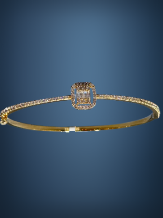 14 Ayar Altın Baget Kelepçe - 2