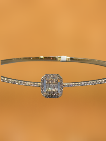 14 Ayar Altın Baget Kelepçe - 3