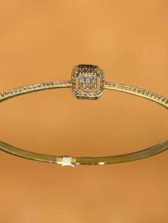 14 Ayar Altın Baget Kelepçe - 5