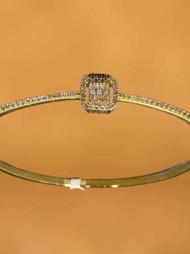 14 Ayar Altın Baget Kelepçe - 5