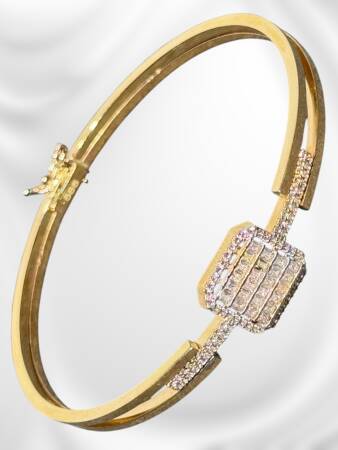 14 Ayar Altın Baget Kelepçe - 2