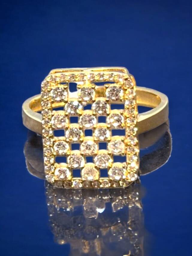 14 Ayar Altın Baget Yüzük - 2