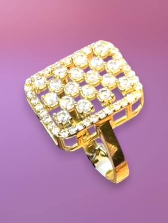 14 Ayar Altın Baget Yüzük - 6