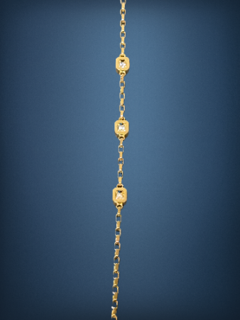 14 Ayar Altın Bileklik - 5