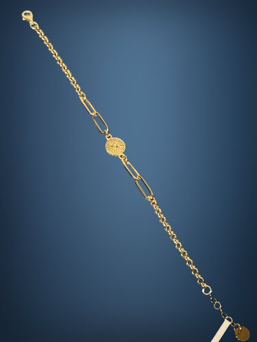 14 Ayar Altın Bileklik - 3