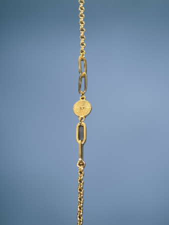 14 Ayar Altın Bileklik - 4