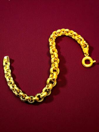 14 Ayar Altın Bileklik - 7