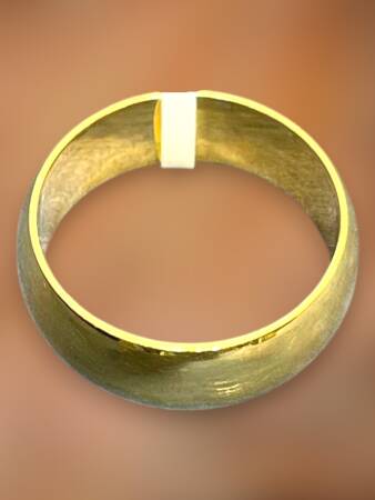 14 Ayar Altın Bombeli Alyans - 3