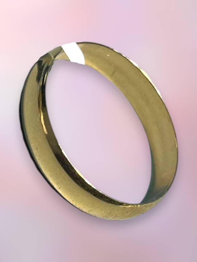 14 Ayar Altın Torna Bombe Alyans - 1