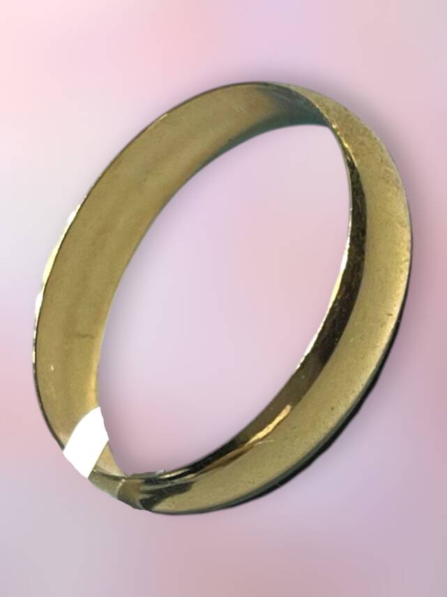 14 Ayar Altın Torna Bombe Alyans - 5