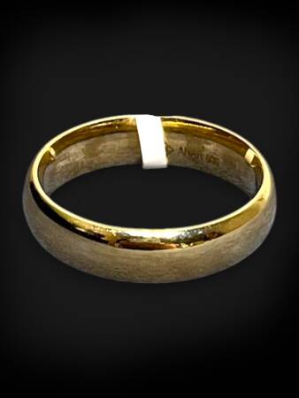 14 Ayar Altın Bombeli Alyans - 2