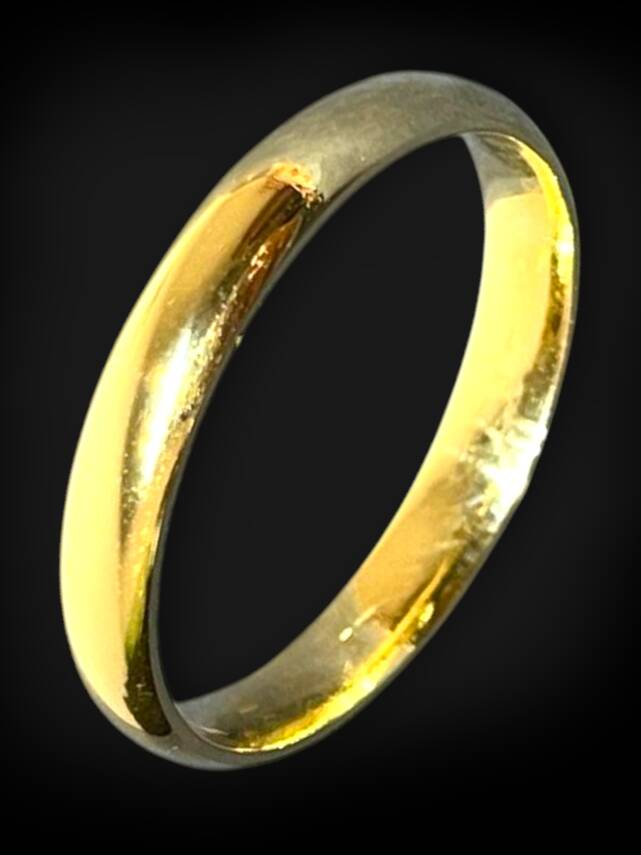 14 Ayar Altın Bombeli Alyans - 2