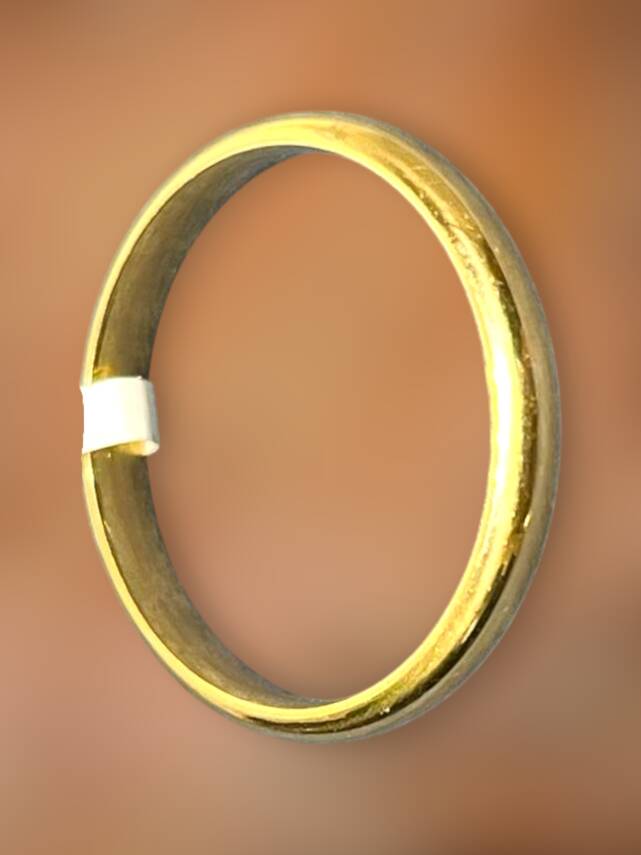 14 Ayar Altın Bombeli Alyans - 2