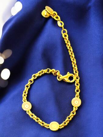 14 Ayar Altın Çocuk Künyesi - 4