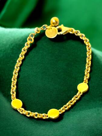 14 Ayar Altın Çocuk Künyesi - 6