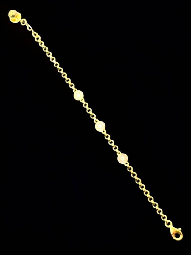 14 Ayar Altın Çocuk Künyesi - 7