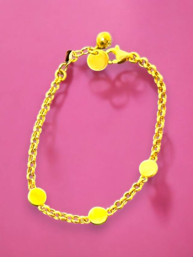 14 Ayar Altın Çocuk Künyesi - 2