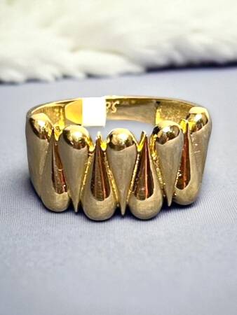 14 Ayar Altın Damla Yüzük - 