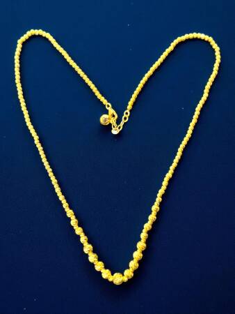 14 Ayar Altın Dorika Kolye - 3