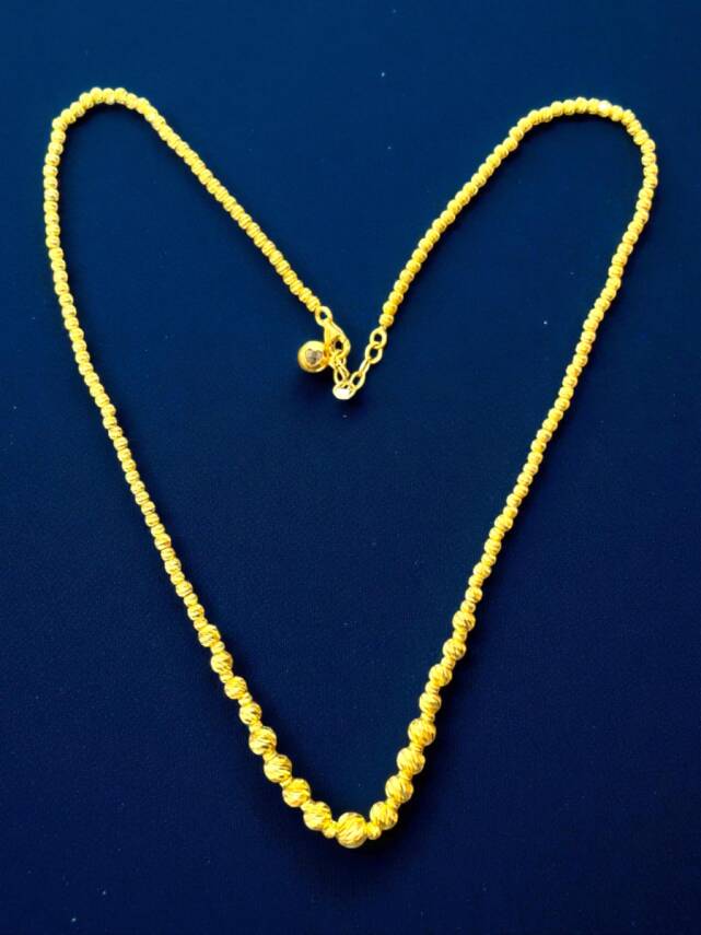 14 Ayar Altın Dorika Kolye - 3