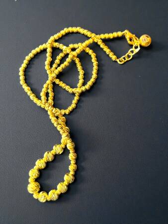 14 Ayar Altın Dorika Kolye - 2