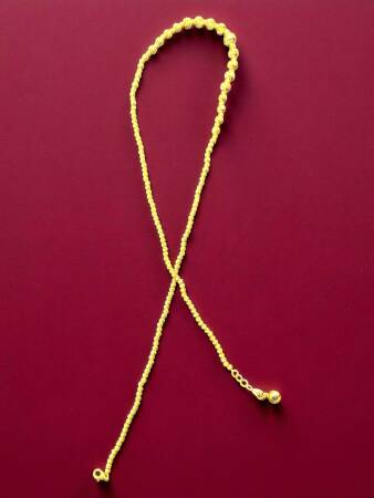 14 Ayar Altın Dorika Kolye - 4