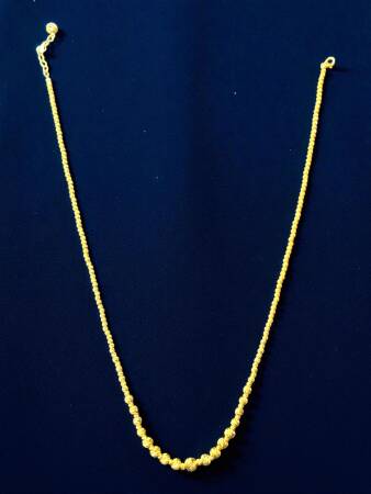 14 Ayar Altın Dorika Kolye - 5