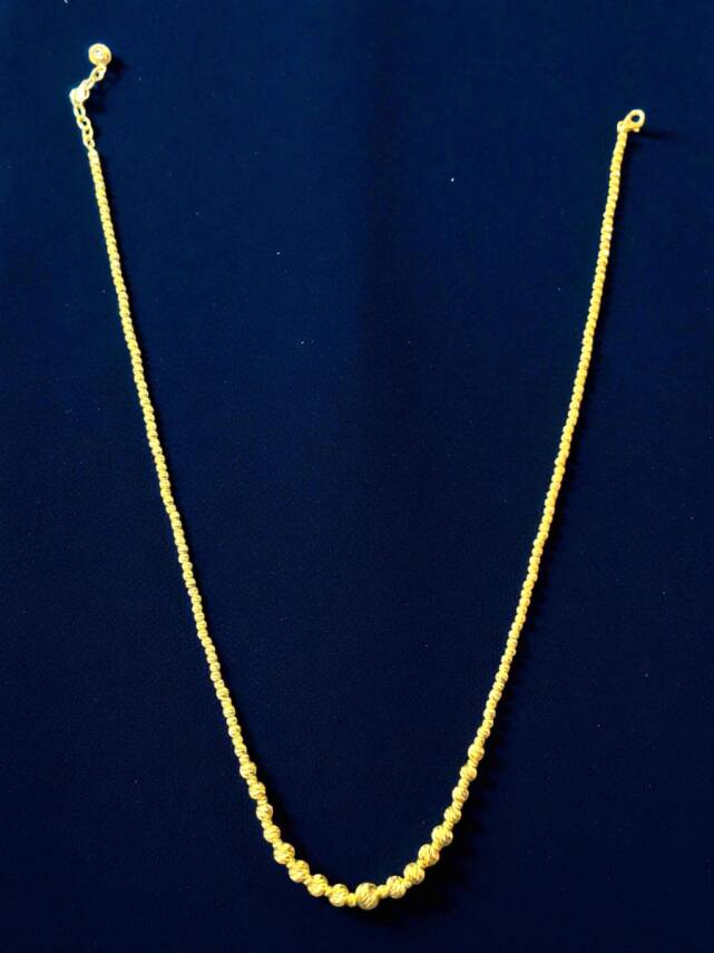 14 Ayar Altın Dorika Kolye - 5