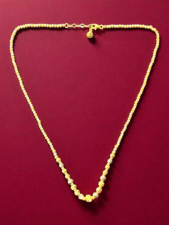 14 Ayar Altın Dorika Kolye - 4