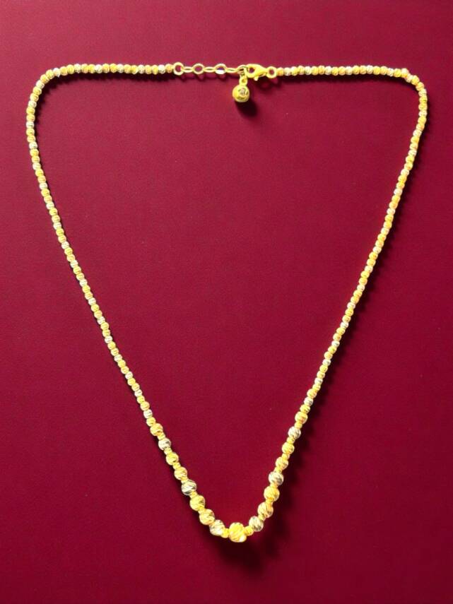 14 Ayar Altın Dorika Kolye - 4