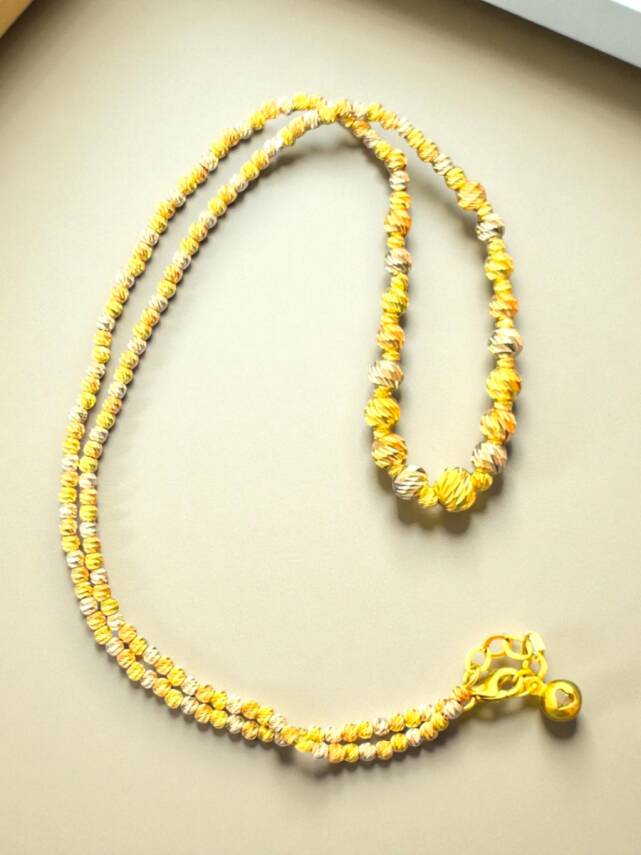 14 Ayar Altın Dorika Kolye - 5