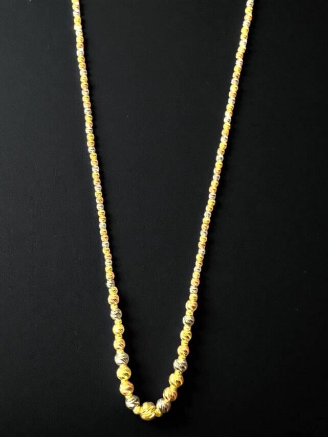 14 Ayar Altın Dorika Kolye - 6