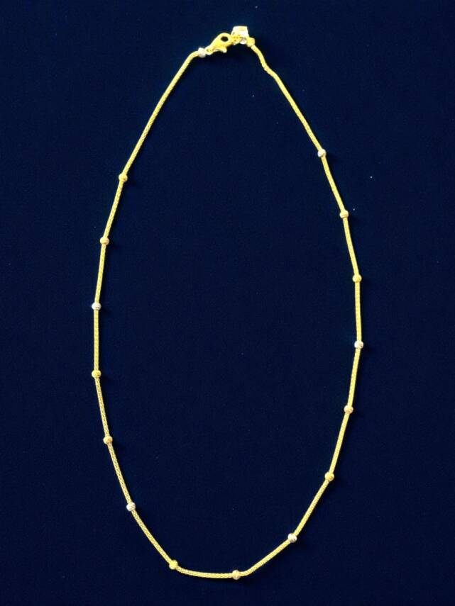 14 Ayar Altın Dorika Kolye - 4