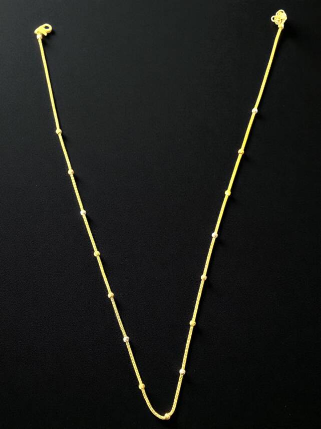 14 Ayar Altın Dorika Kolye - 3