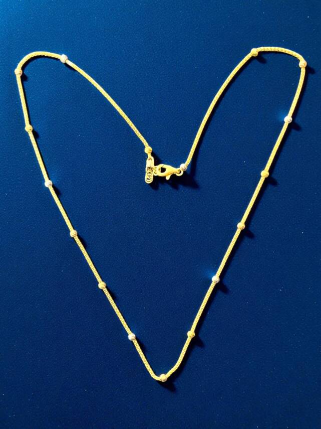 14 Ayar Altın Dorika Kolye - 2