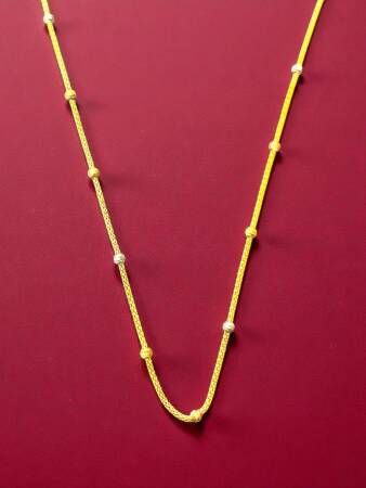 14 Ayar Altın Dorika Kolye - 