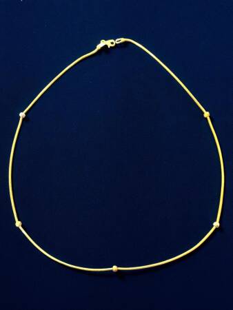 14 Ayar Altın Dorika Kolye - 4