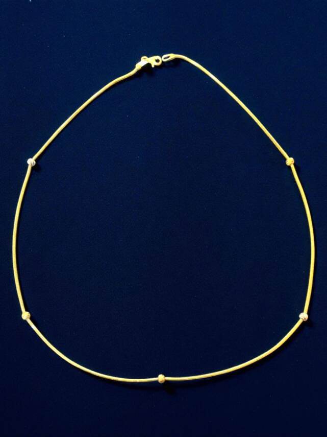 14 Ayar Altın Dorika Kolye - 4