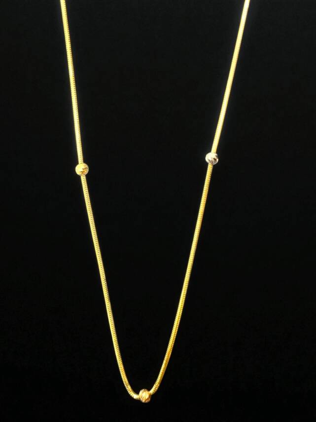 14 Ayar Altın Dorika Kolye - 1