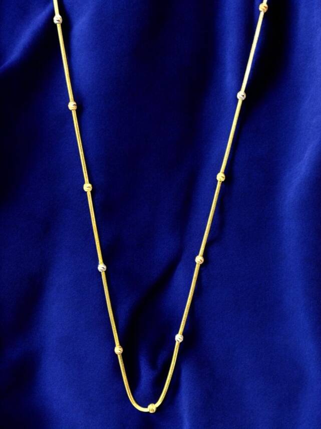 14 Ayar Altın Dorika Kolye - 1